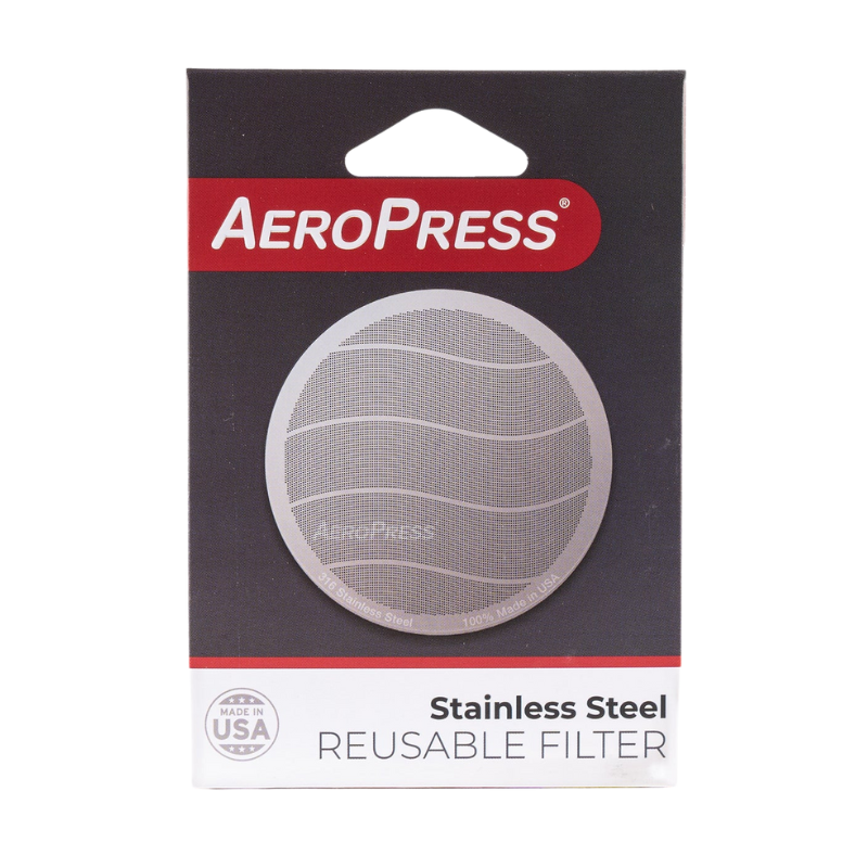 AeroPress Stainless Steel Filter - Prestogeorge Coffee & Tea