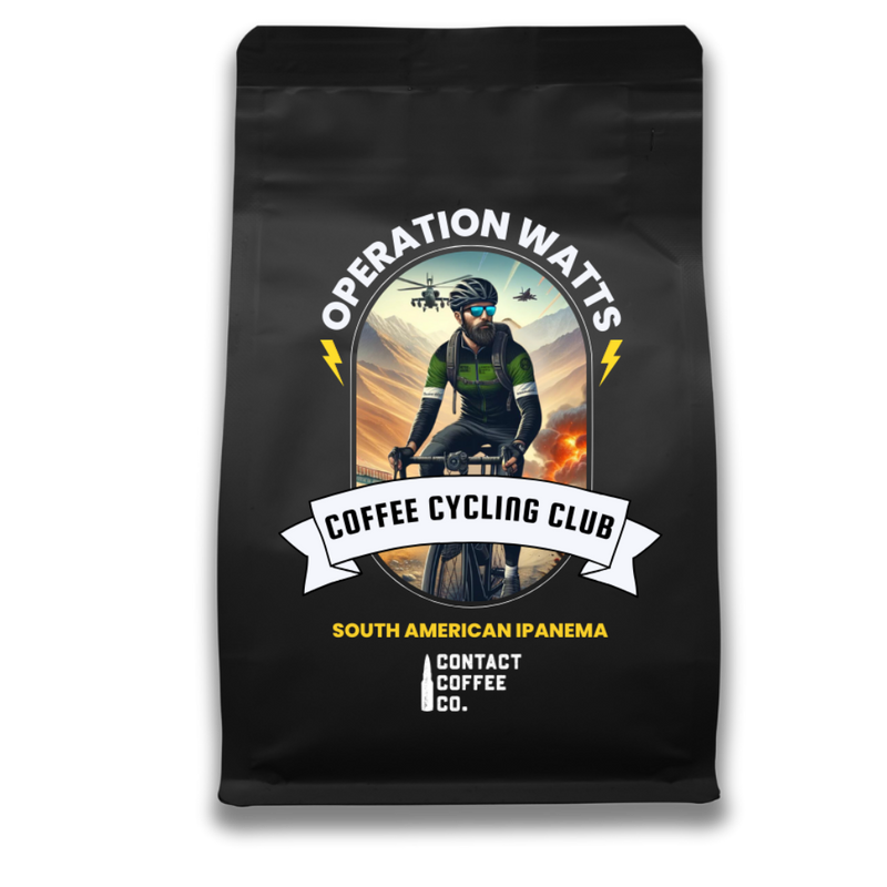 Cycling coffee blend bag